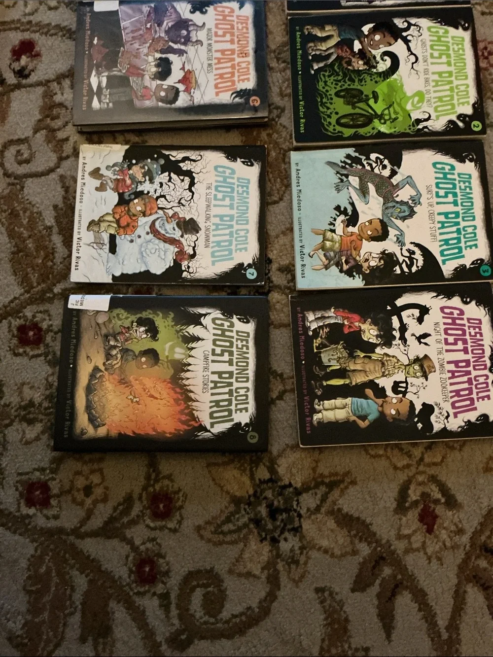 Desmond Cole Ghost Patrol Book Set Novels books 1-8